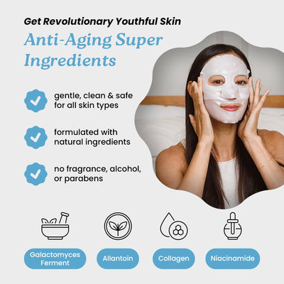 Bio-Collagen Deep Facial Masks (4-pack)