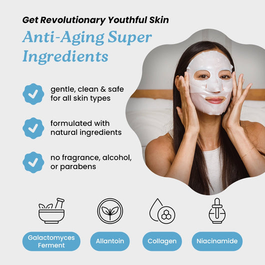 Bio-Collagen Deep Facial Masks (4-pack)