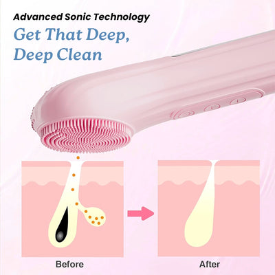 Waterproof Sonic Facial Cleansing Brush